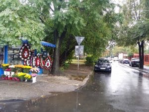 Bulevardul Basarabia la Arena Nationala, cu Damascus Palace si Trattoria Buongiorno