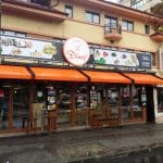 Bulevardul Basarabia la Arena Nationala, cu Damascus Palace si Trattoria Buongiorno