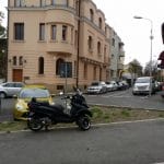 Bulevardul Schitu Magureanu, pe la Piata Ioan Paul al II-lea si Biserica Schitu Magureanu