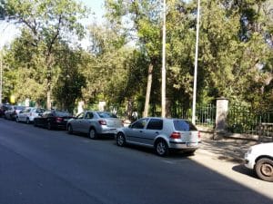 Bulevardul Schitu Magureanu si Parcul Cismigiu din Bucuresti