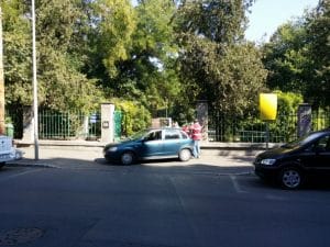 Bulevardul Schitu Magureanu si Parcul Cismigiu din Bucuresti