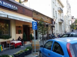 Bulevardul Schitu Magureanu si Parcul Cismigiu din Bucuresti