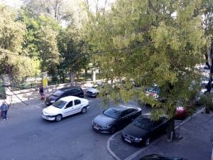 Bulevardul Schitu Magureanu si Parcul Cismigiu din Bucuresti