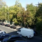 Bulevardul Schitu Magureanu si Parcul Cismigiu din Bucuresti