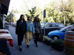 Bulevardul Schitu Magureanu si Parcul Cismigiu din Bucuresti