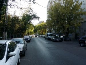 Bulevardul Schitu Magureanu si Parcul Cismigiu din Bucuresti