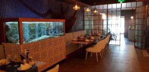 Dancing Lobster, restaurant portughez in complexul Pescariu Sports and Spa