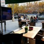 Piata Amzei, cu Ryans, Camera din Fata si alte restaurante si cafenele