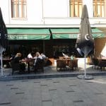 Piata Amzei, cu Ryans, Camera din Fata si alte restaurante si cafenele