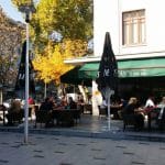 Piata Amzei, cu Ryans, Camera din Fata si alte restaurante si cafenele