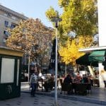 Piata Amzei, cu Ryans, Camera din Fata si alte restaurante si cafenele
