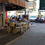 Piata Amzei, cu numeroase restaurante, cafenele si localuri boeme