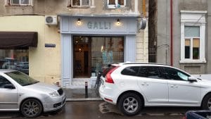 Piata Amzei la Biserica Amzei si a bistroului Galli