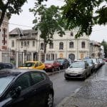 Piata Amzei la Biserica Amzei si a bistroului Galli