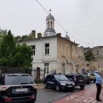 Piata Amzei la Biserica Amzei si a bistroului Galli