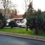 Piata Domenii, cu restaurantele Murad, Sabatini, Fench Bakery si altele
