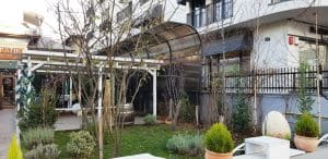 Piata Domenii, cu restaurantele Murad, Sabatini, Fench Bakery si altele