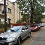 Piata Domenii din Bucuresti, in partea cu restaurantul Barka Saffron