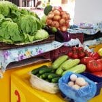 Piata Floreasca din Bucuresti, cu bistroul de peste Bistromar