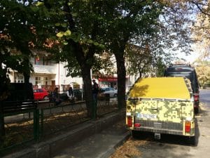 Piata Sfantul Stefan din Bucuresti, cu restaurantul Nonna Mia