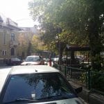 Piata Sfantul Stefan din Bucuresti, cu restaurantul Nonna Mia