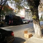 Piata Sfantul Stefan din Bucuresti, cu restaurantul Nonna Mia