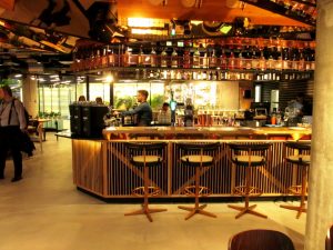 Restaurantele si cafenelele din cladirea de birouri Aviatorilor 8 din Piata Victoriei, Bucuresti