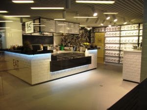 Restaurantele si cafenelele din cladirea de birouri Aviatorilor 8 din Piata Victoriei, Bucuresti