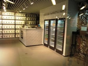Restaurantele si cafenelele din cladirea de birouri Aviatorilor 8 din Piata Victoriei, Bucuresti