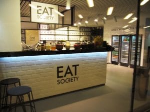 Restaurantele si cafenelele din cladirea de birouri Aviatorilor 8 din Piata Victoriei, Bucuresti