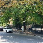 Strada Silvestru, cu Casa Paleologu si restaurantul chinezesc Zen Garden