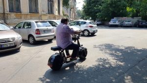 Strada Silvestru, cu Casa Paleologu si restaurantul chinezesc Zen Garden