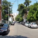 Strada Silvestru, cu Casa Paleologu si restaurantul chinezesc Zen Garden
