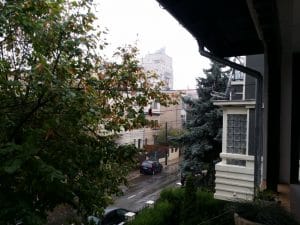 Strada Theodor Iliescu, in jurul restaurantului Hooga din Bucuresti