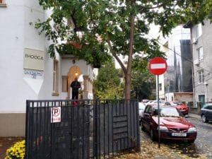Strada Theodor Iliescu, in jurul restaurantului Hooga din Bucuresti
