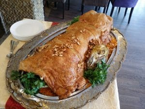 Un pranz in stil arabesc la Damascus Palace, in Bucuresti