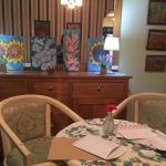 Viorica Hagianu - expozitie de pictura la Ceainaria Rendez-Vous