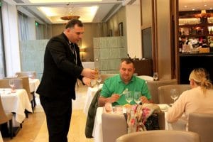 Brunch la Hilton cu vinuri Kvint din Transnistria, food & wine pairing