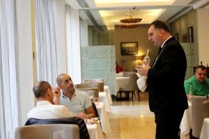 Brunch la Hilton cu vinuri Kvint din Transnistria, food & wine pairing