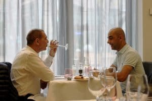 Brunch la Hilton cu vinuri Kvint din Transnistria, food & wine pairing