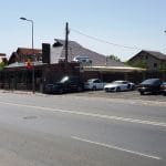 Bulevardul Pipera, in dreptul Bisericii Adormirea Maicii Domnului si al restaurantului Arabesk