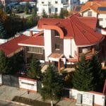 Cartierul Pipera vazut de pe terasa restaurantului Elfi Sky Bar