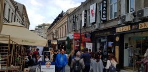 Centrul Vechi al Bucurestiului, in jurul strazii Smardan, cu restaurantul Nomad
