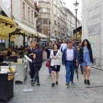 Centrul Vechi al Bucurestiului, in jurul strazii Smardan, cu restaurantul Nomad