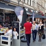 Centrul Vechi al Bucurestiului, in jurul strazii Smardan, cu restaurantul Nomad