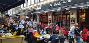 Centrul Vechi al Bucurestiului, in jurul strazii Smardan, cu restaurantul Nomad