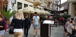 Centrul Vechi al Bucurestiului, in jurul strazii Smardan, cu restaurantul Nomad
