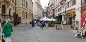 Centrul Vechi al Bucurestiului, in jurul strazii Smardan, cu restaurantul Nomad