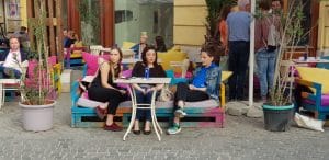 Centrul Vechi al Bucurestiului, in jurul strazii Smardan, cu restaurantul Nomad