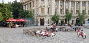 Centrul Vechi al Bucurestiului, in jurul strazii Smardan, cu restaurantul Nomad